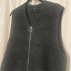 ASOS Knit Zip Vest